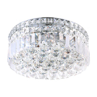 Colosseum Flush Mounts 4 Light Chrome