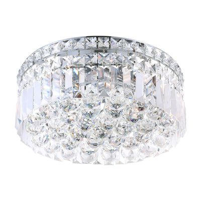 Colosseum Flush Mounts 4 Light Chrome