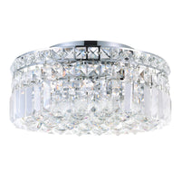 Colosseum Flush Mounts 4 Light Chrome