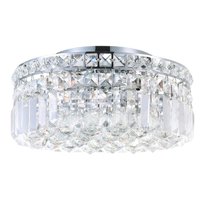 Colosseum Flush Mounts 4 Light Chrome