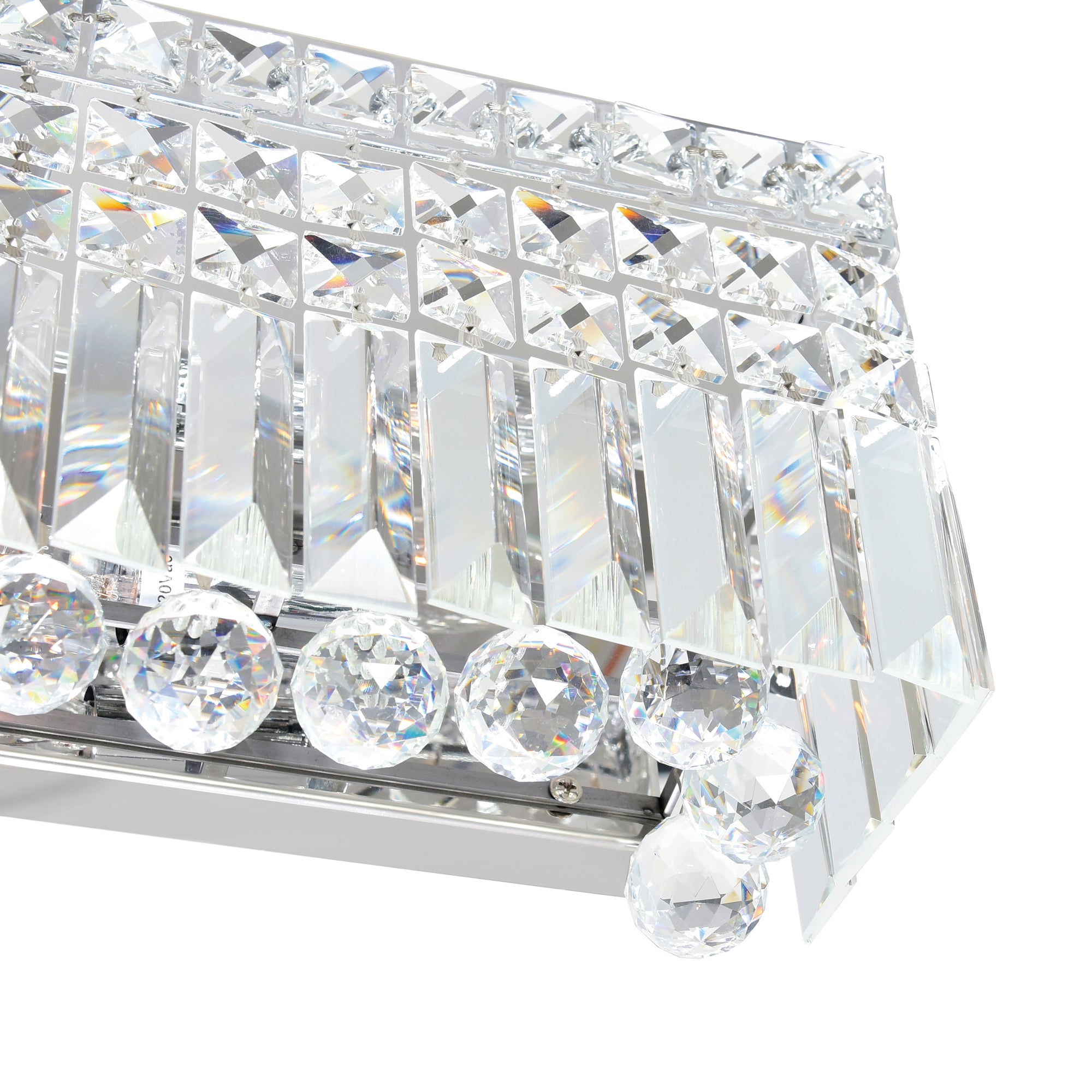 Colosseum Vanity Lights 6 Lights Chrome