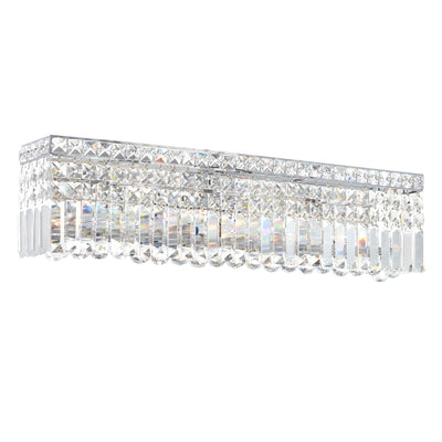 Colosseum Vanity Lights 6 Lights Chrome