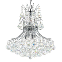 Princess Chandeliers 8 Light Chrome Crystal