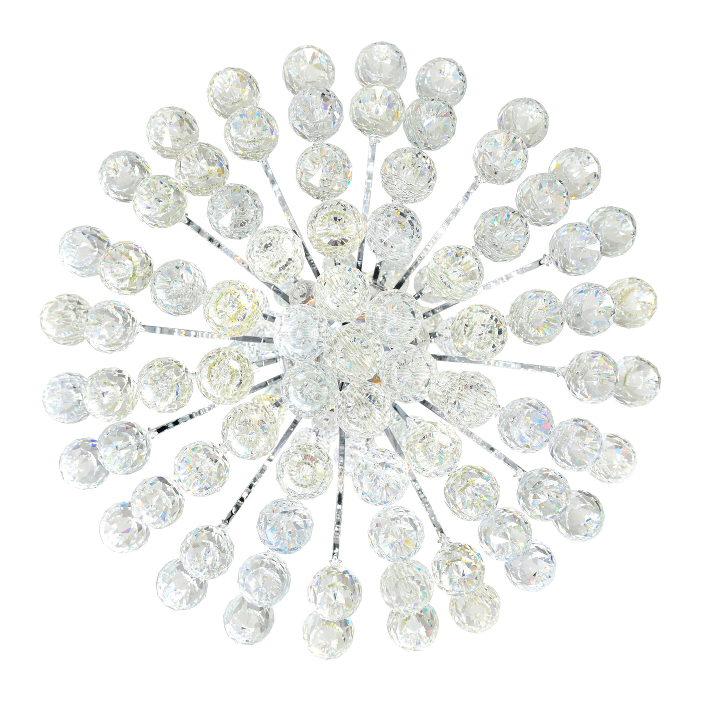Princess Chandeliers 8 Light Chrome Crystal