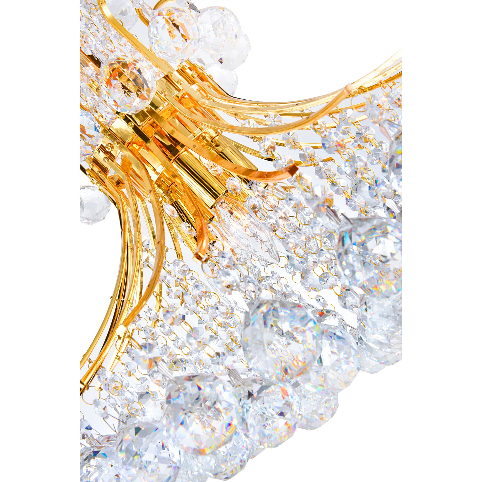 Princess Chandeliers 8 Light Gold Finish