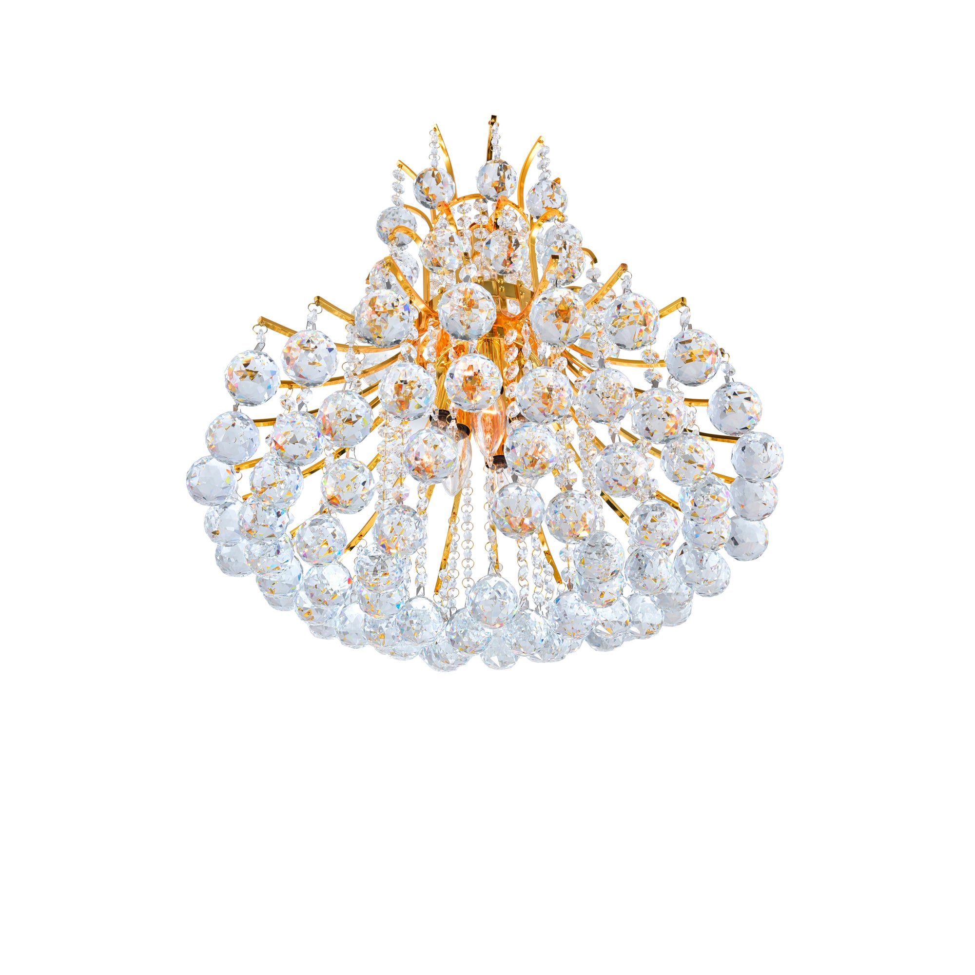 Princess Chandeliers 8 Light Gold Finish