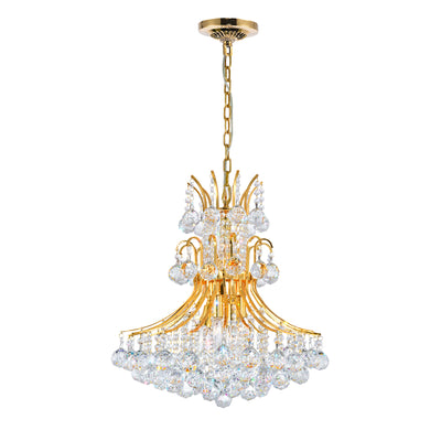 Princess Chandeliers 8 Light Gold Finish