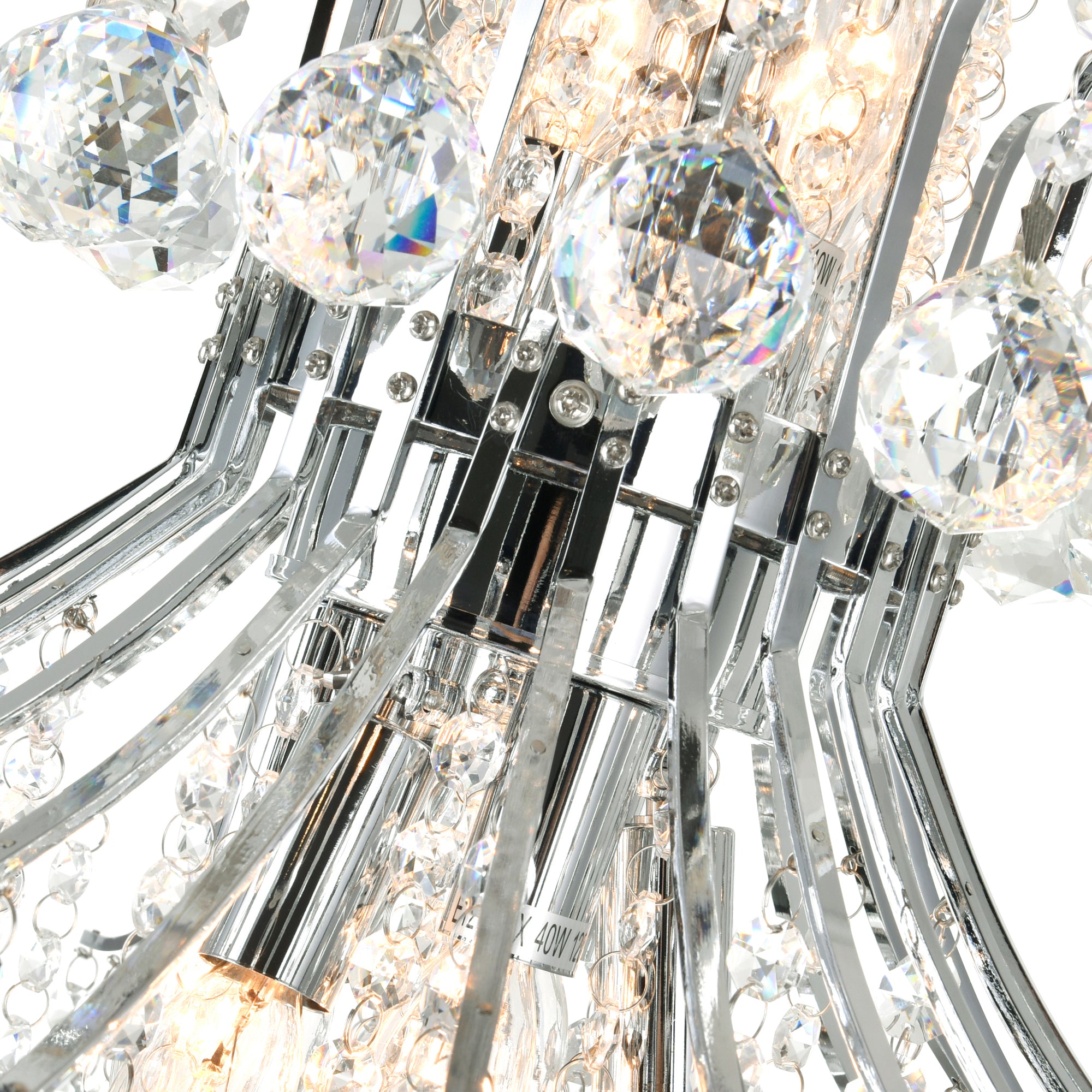 Princess Chandeliers 10 Lights Chrome