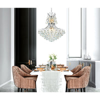 Princess Chandeliers 10 Lights Chrome