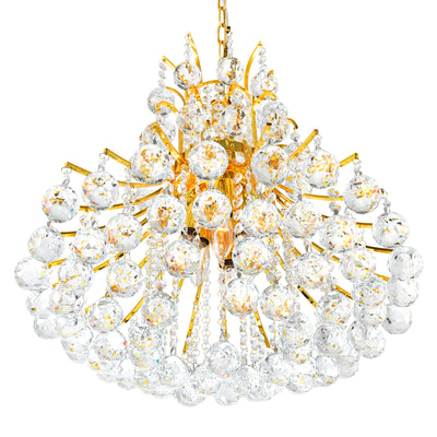 Princess Chandeliers 10 Light Gold Finish