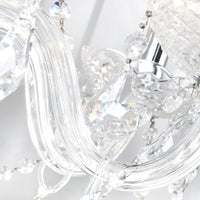 Princeton 6 Light Chrome Chandelier Down Fixture