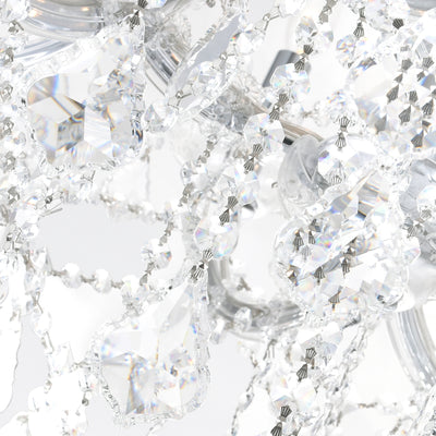 Maria Chandeliers 13 Light Chrome Crystal