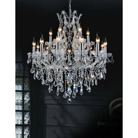 Maria Chandeliers Chrome 19 Lights