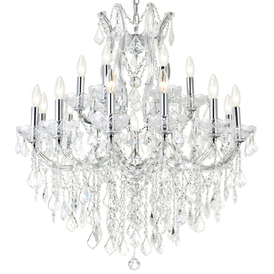 Maria Chandeliers Chrome 19 Lights