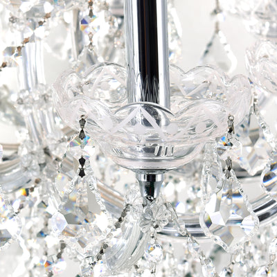 Maria Chandeliers 25 Lights Chrome Finish
