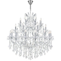 Maria Chandeliers 33 Lights Chrome Finish