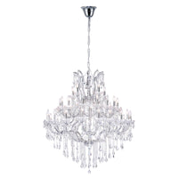 Maria Chandeliers Chrome Finish 41 Lights