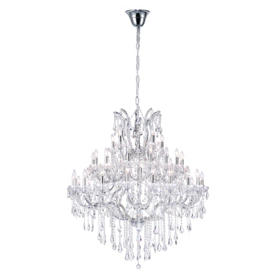 Maria Chandeliers Chrome Finish 41 Lights