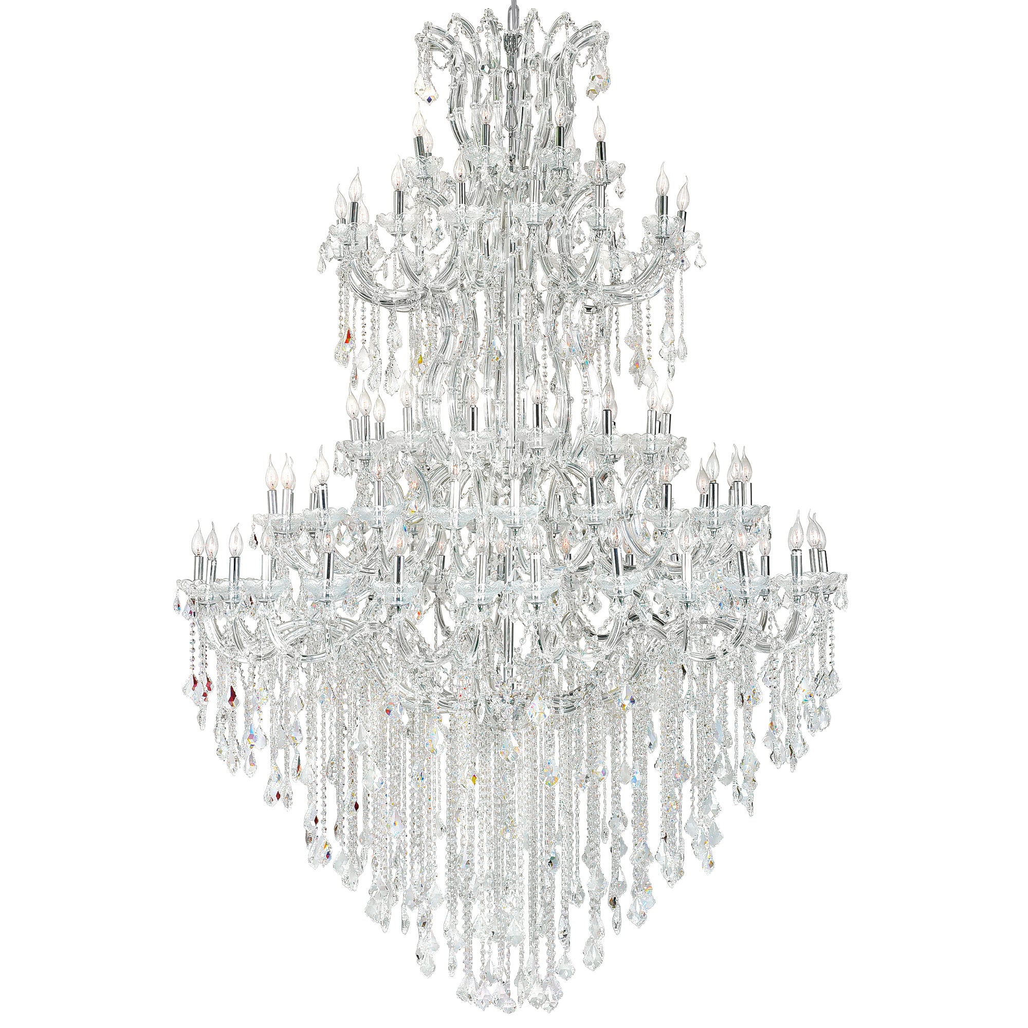 Maria Chandeliers 84 Light Chrome