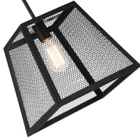 Alyson 1 Light Black Mini Pendant