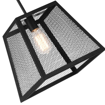 Alyson 1 Light Black Mini Pendant