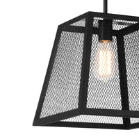 Alyson 1 Light Black Mini Pendant