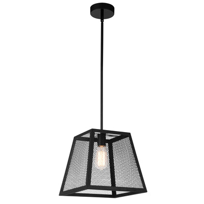 Alyson 1 Light Black Mini Pendant
