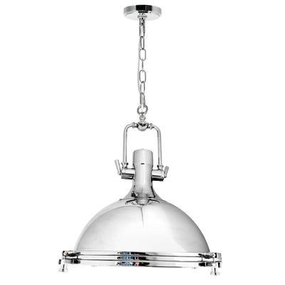 Show 1 Light Chrome Pendant Light
