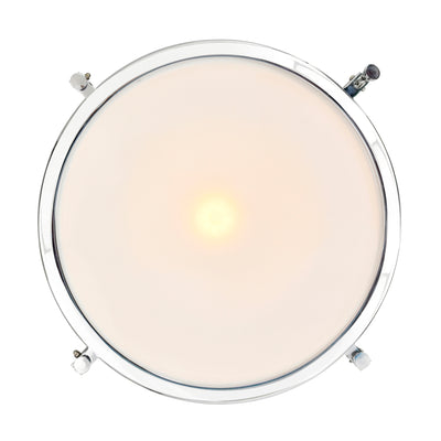 Show 1 Light Chrome Pendant Light