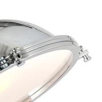 Show 1 Light Chrome Pendant Light
