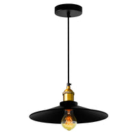 Brave 1 Light 13in Black Mini Pendant