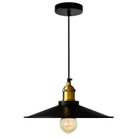 Brave 1 Light 13in Black Mini Pendant