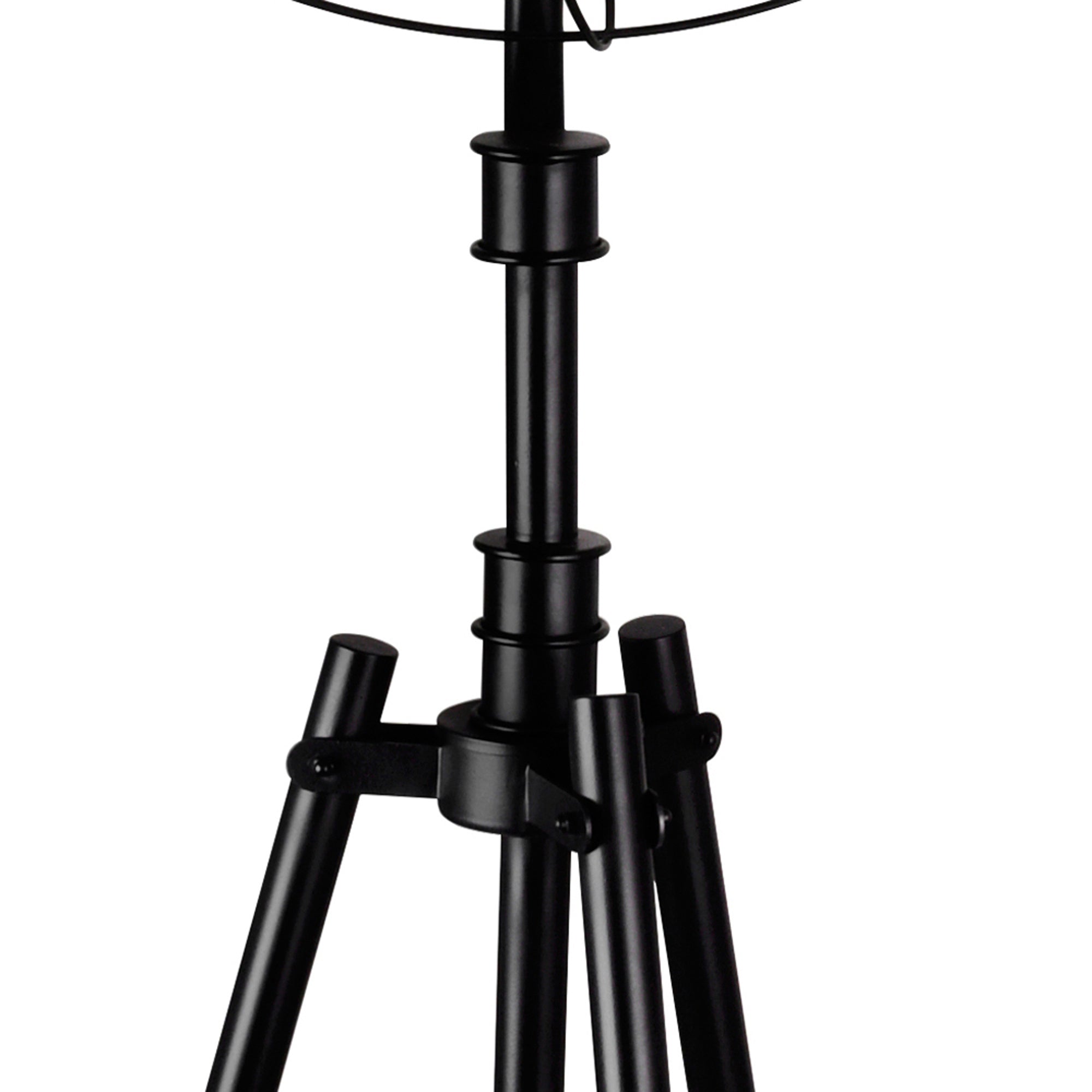 Pamela 5 Light Black Floor Lamp