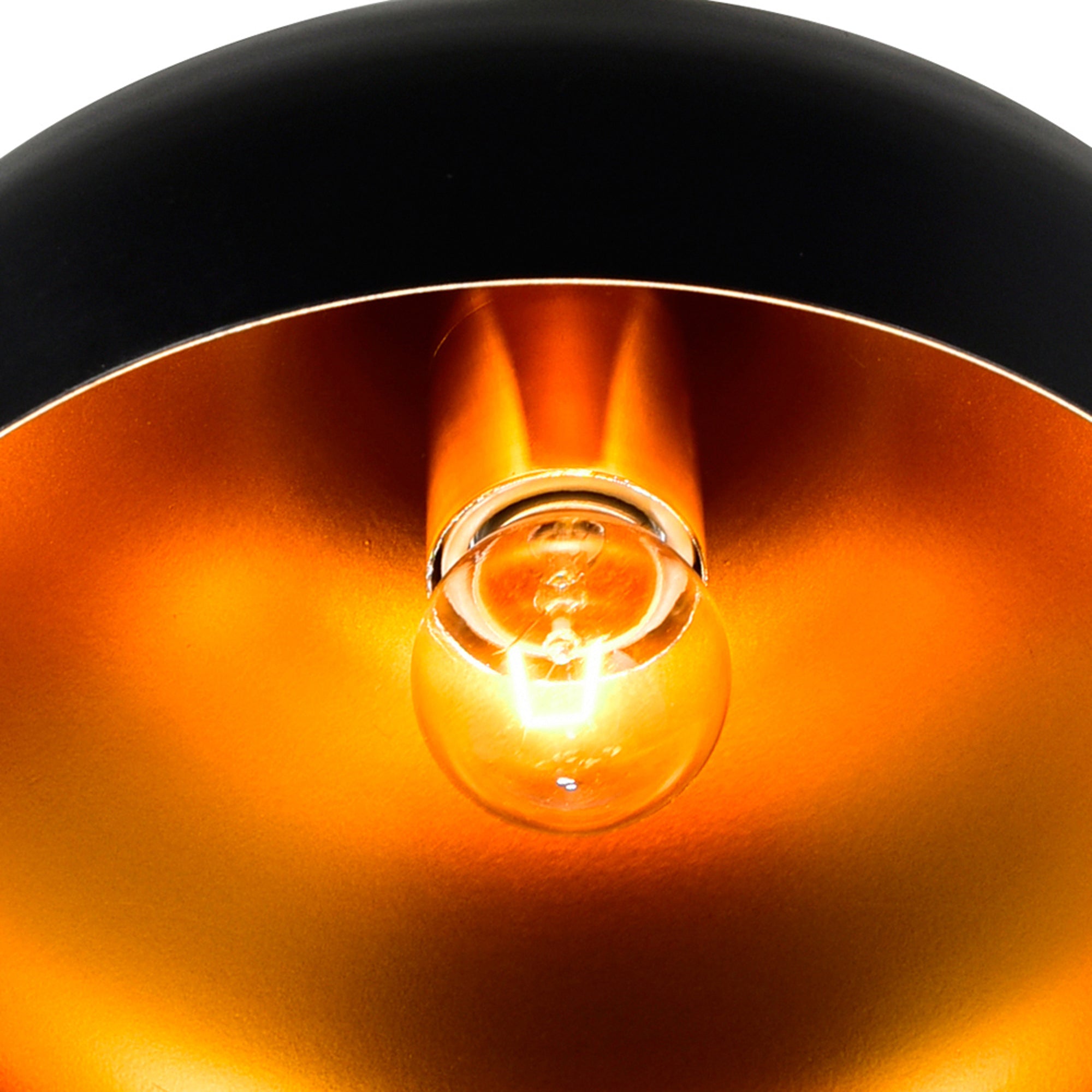 Dynamic 1 Light 15in Black Pendant Light