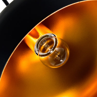 Dynamic 1 Light 15in Black Pendant Light