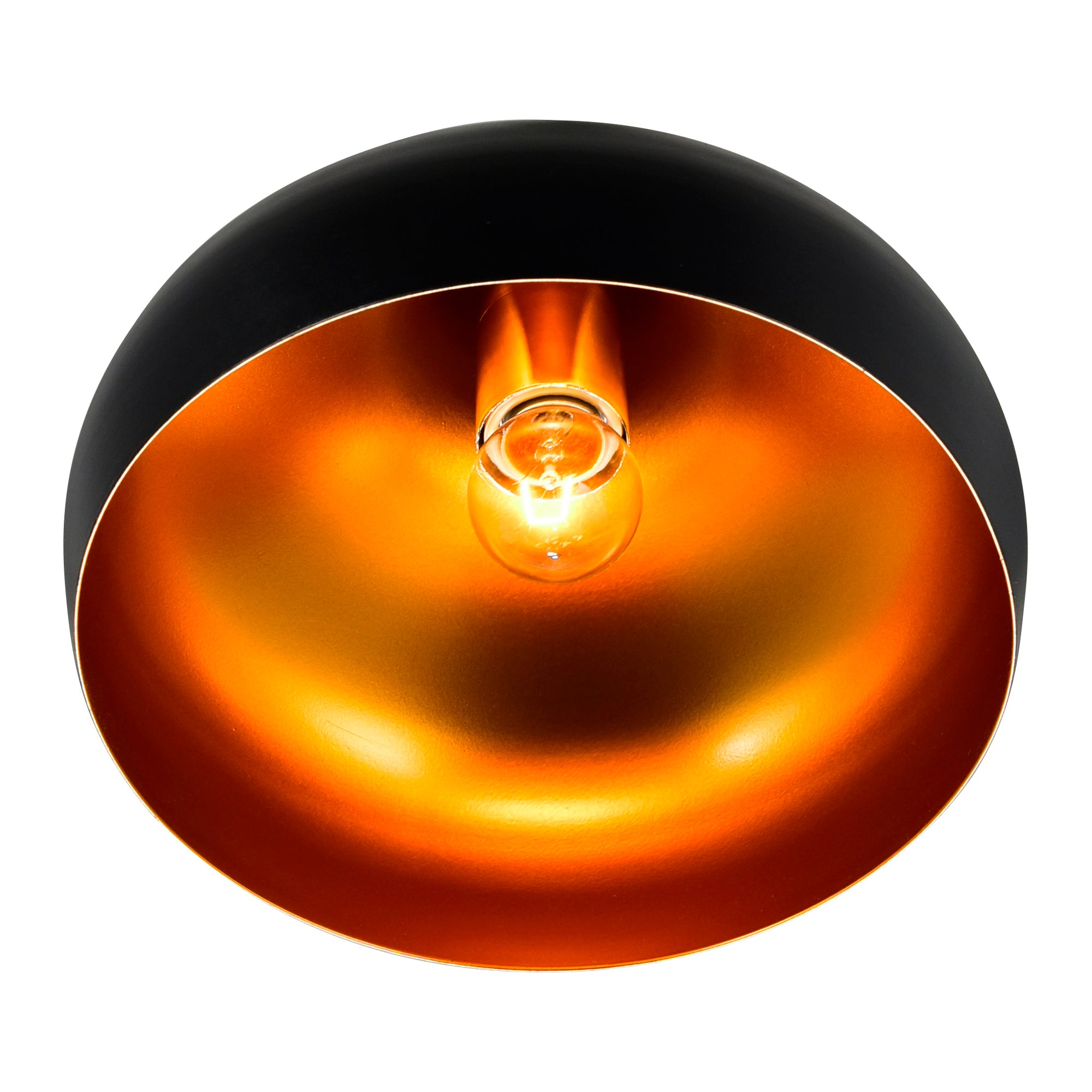 Dynamic 1 Light 16in Black Pendant Light