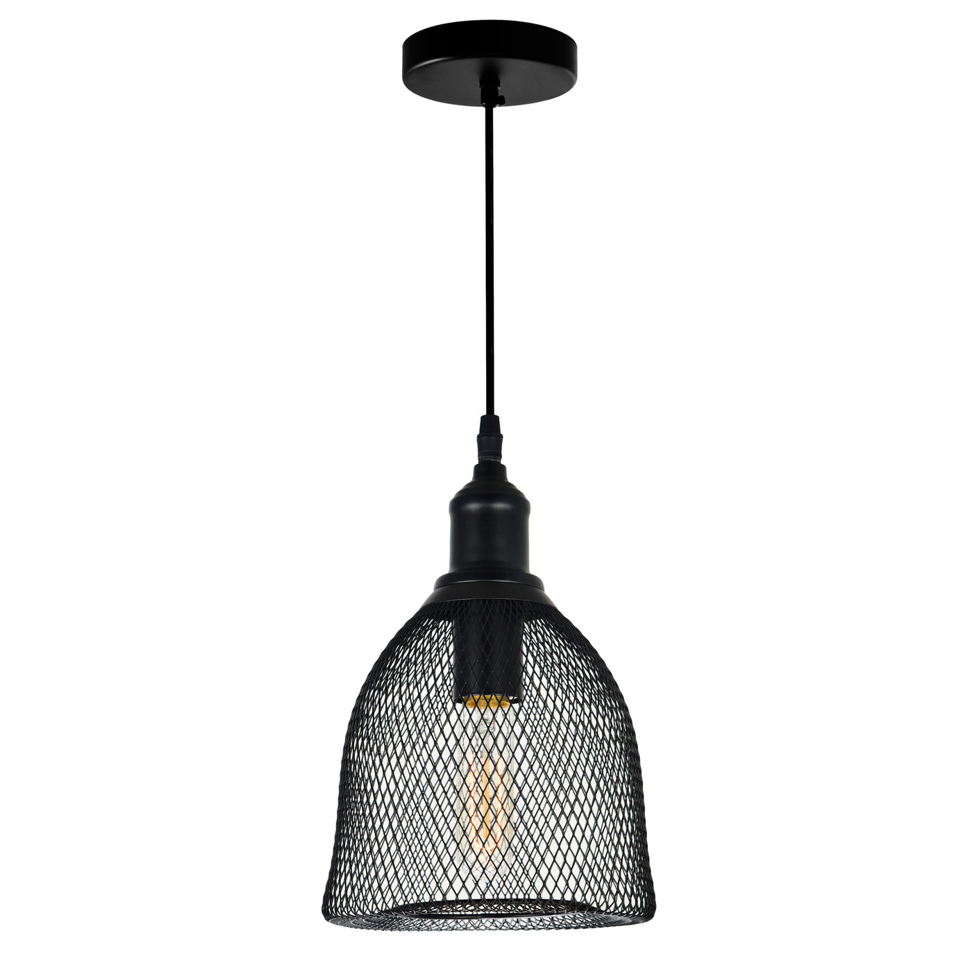 Drea 1 Light Black Mini Pendant