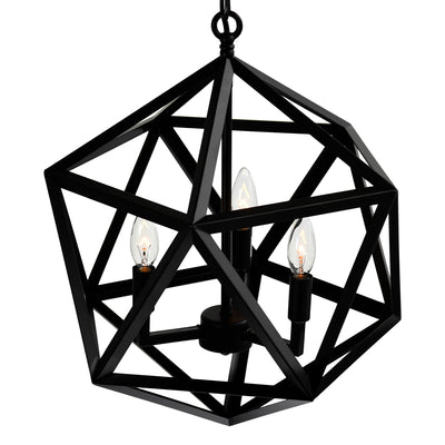 Amazon 3 Light Black Pendant Light
