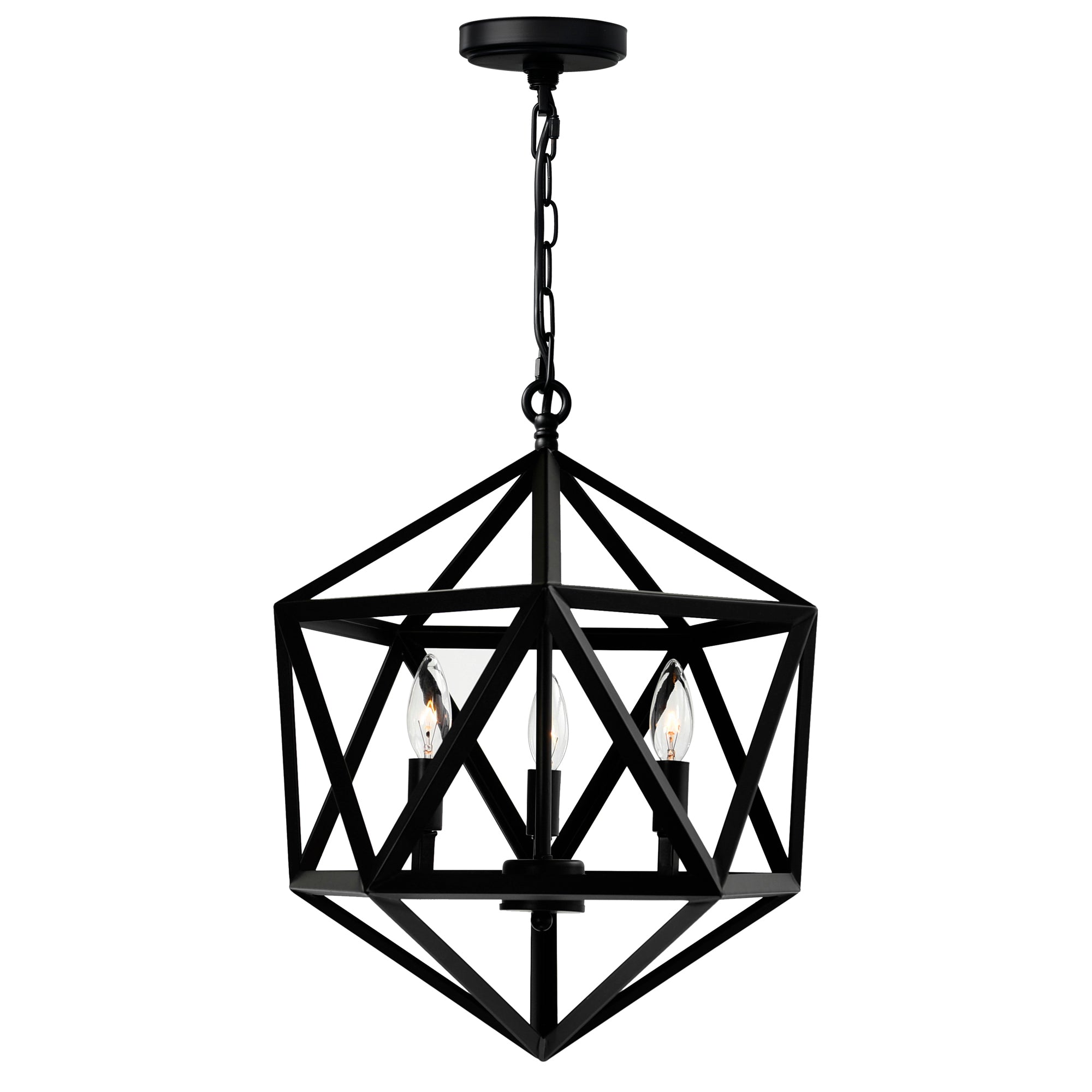 Amazon 3 Light Black Pendant Light