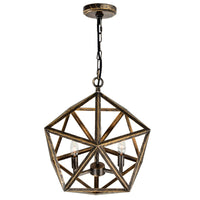 Amazon 3 Light Copper Pendant Light