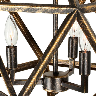 Amazon 3 Light Copper Pendant Light