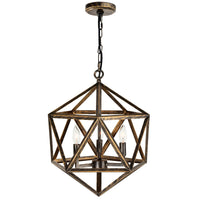 Amazon 3 Light Copper Pendant Light