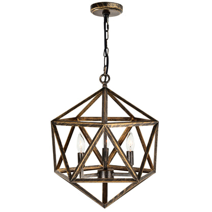 Amazon 3 Light Copper Pendant Light