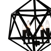 Amazon 4 Light Black Pendant Light