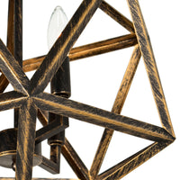 Amazon 4 Light Copper Pendant Light