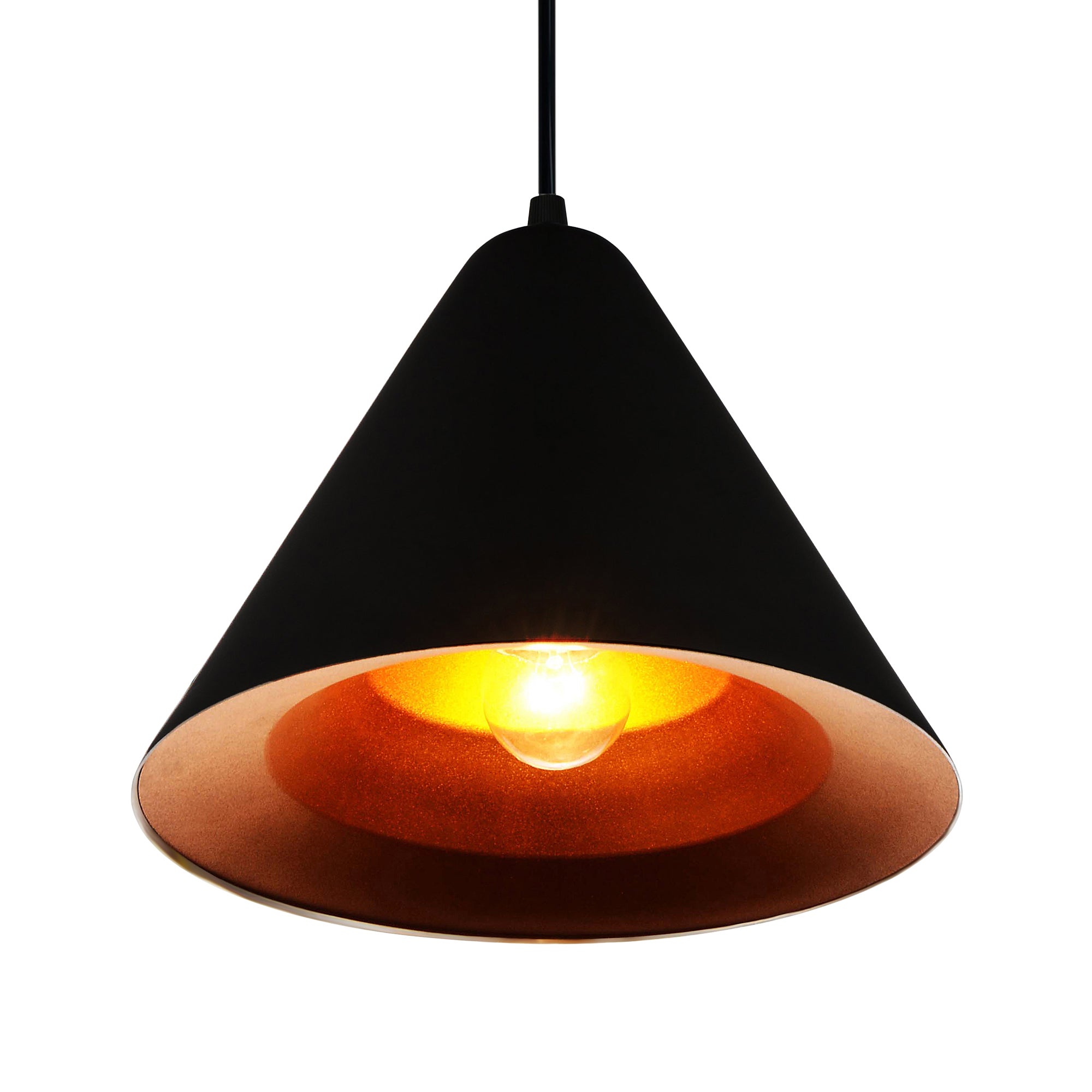 Keila 1 Light Down Gold Pendant Light