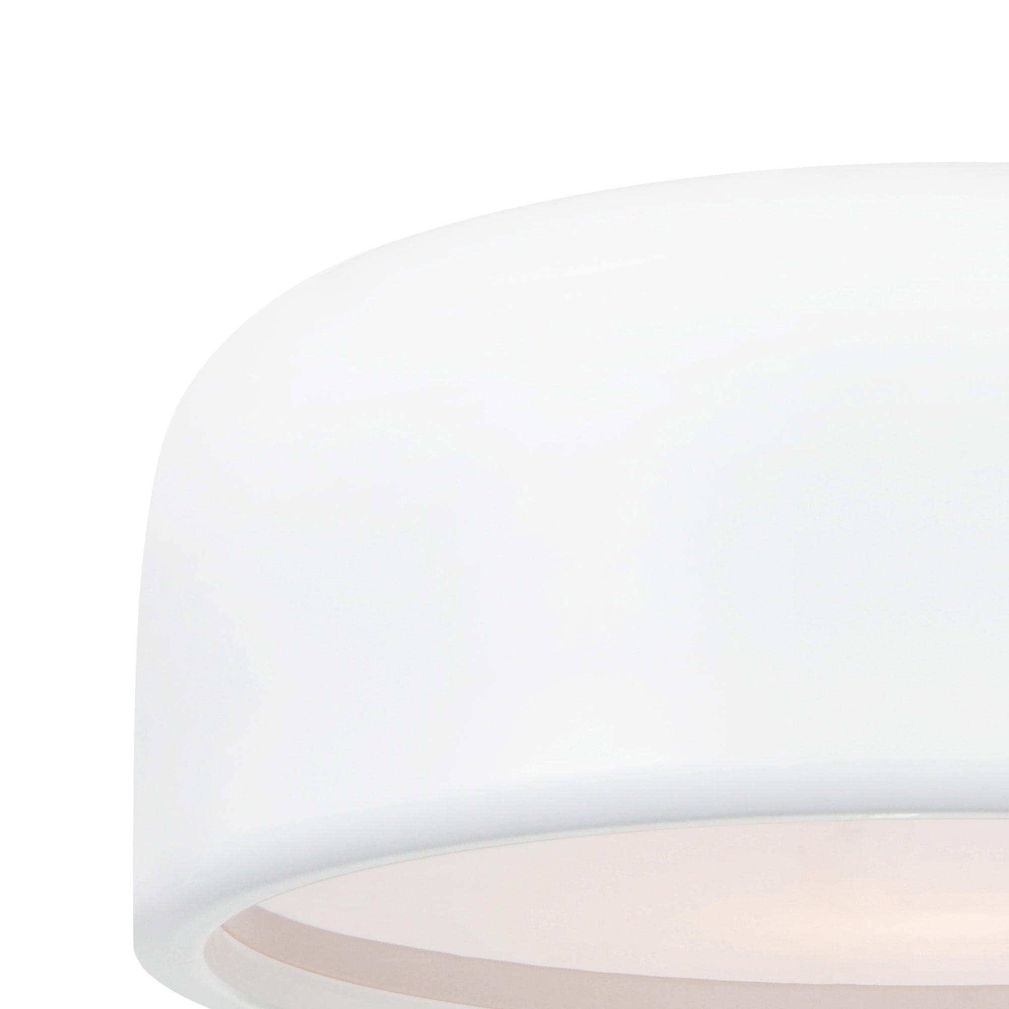 Campton 2 Light 14in White Flush Mount