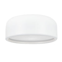 Campton 2 Light 14in White Flush Mount