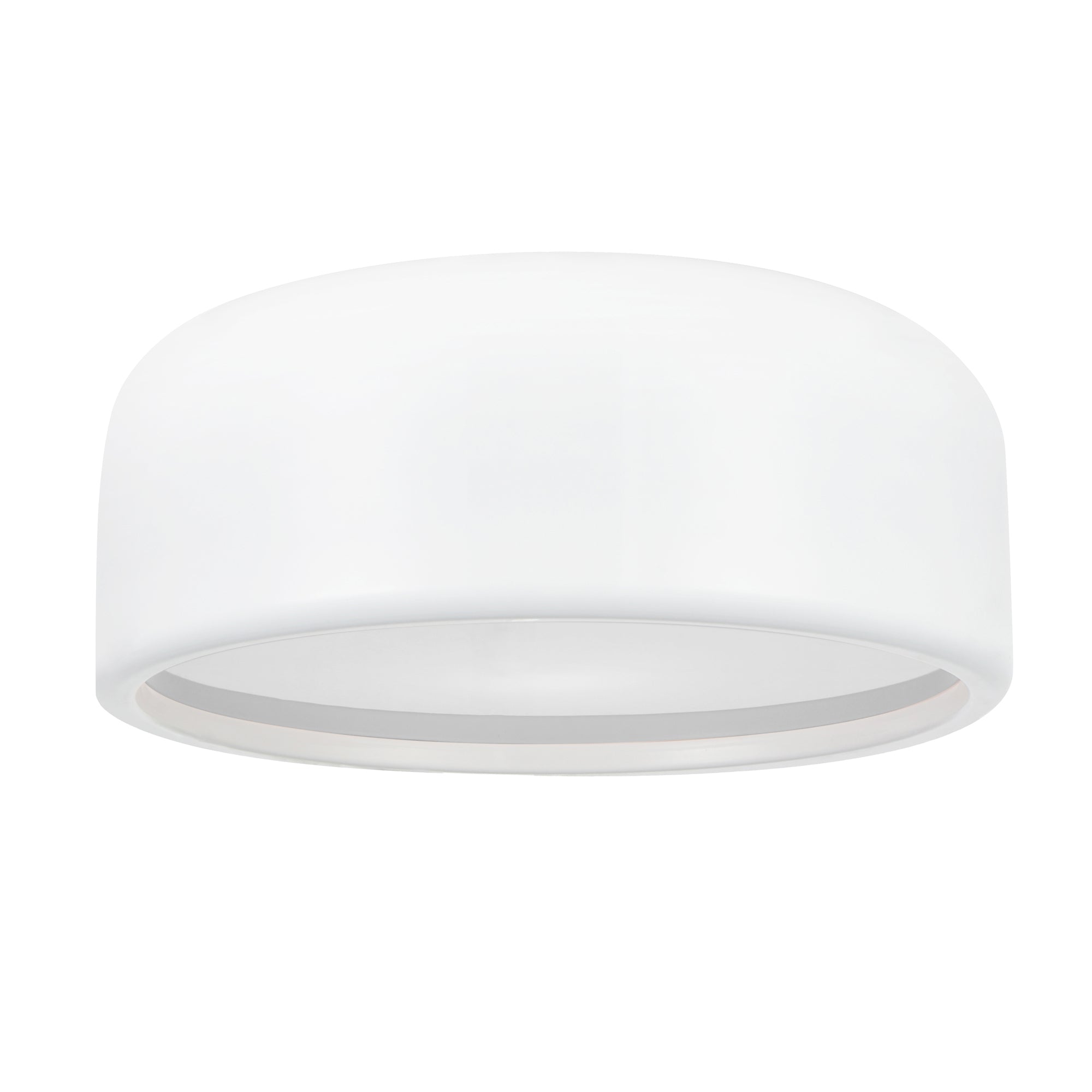 Campton 2 Light 14in White Flush Mount