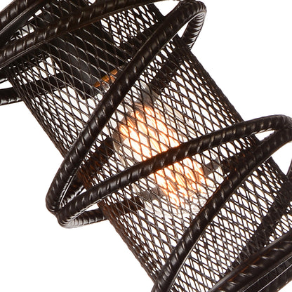 Darya 1 Light Down Brown Mini Pendant Light